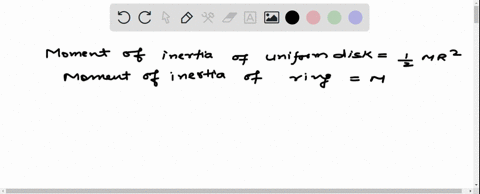 a-uniform-disk-of-radius-0461-m-and-unknown-mass-is-constrained-to-rotate-about-a-perpendicular-axis-through-its-center-a-ring-with-the-same-mass-as-the-disk-is-attached-around-the-disks-rim-17548