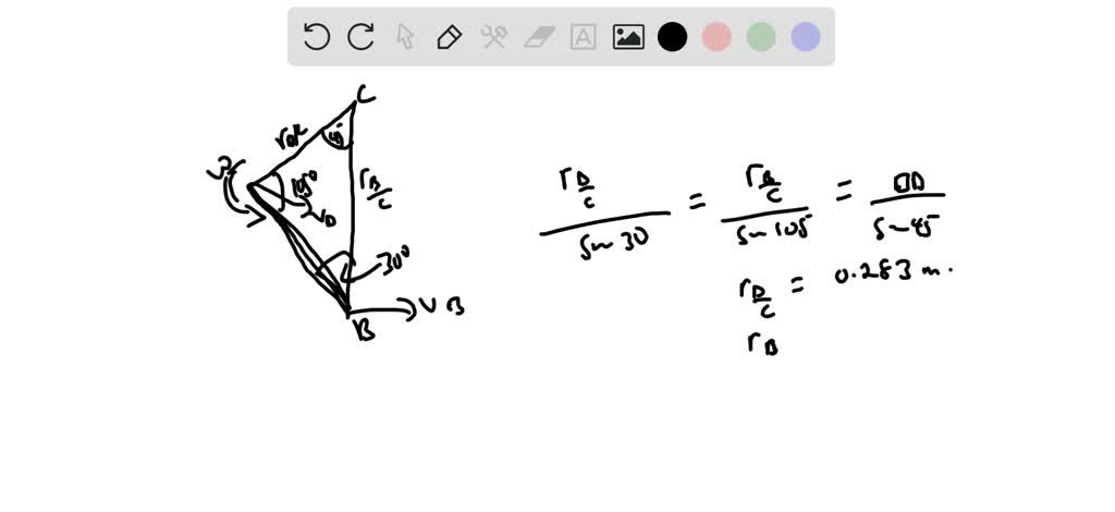 Solved The Mechanism Used In A Marine Engine Consists Of