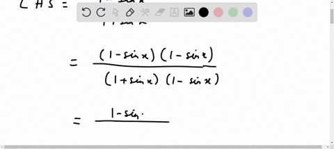 verify-using-trigonometric-identities-1-sinx1sinxsecx-tanx2-94455