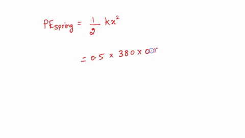 in-a-spring-gun-system-a-spring-with-spring-force-constant-380-nm-is-compressed-017-m-when-fired-795-of-the-elastic-potential-energy-stored-in-tne-spring-is-eventually-converted-into-kinetic-64074