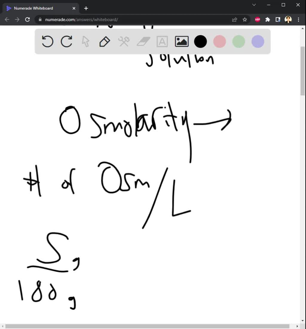 SOLVED What is the osmolarity of a 5 glucose solution?