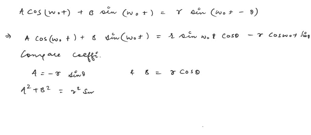 SOLVED: 4.The matrix A= cos -sin corresponds to the transformation T ...