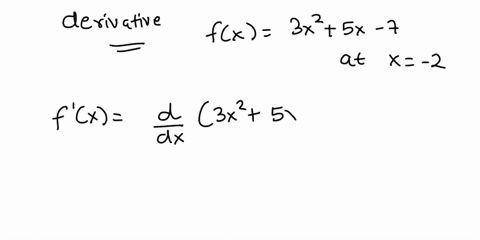 question-8-find-the-derivative-of-the-function-and-evaluate-the-derivative-at-the-given-x-value-fx-3x-2-sx-7atx-2-fx-3x-5f-2-fx-6x-f-2-17-fx-5-f-2-fx-0-2-question-use-the-product-rule-to-fin-62992