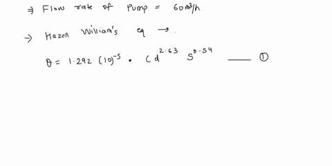 example-computer-aided-design-40-tons-h-1-of-water-is-transported-by-a-250-m-long-pipe-made-from-mild-steel-with-the-inside-diameter-of-100mm-and-the-wall-thickness-of-5-mm-the-pipe-system-c-98191