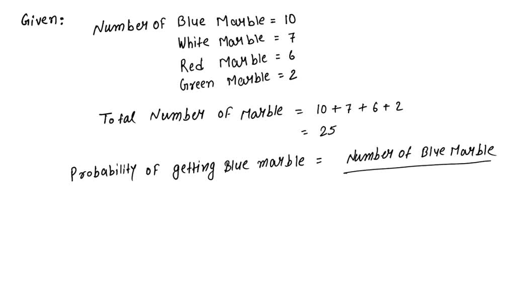 The Red Marbles Blue Marbles Interview Question