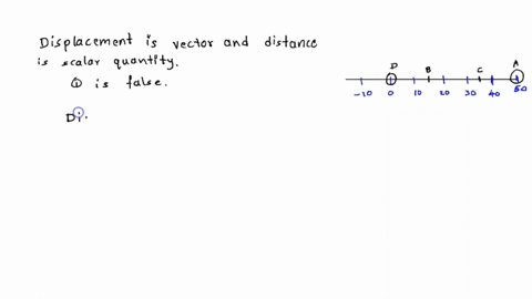 which-of-the-following-statements-about-distance-andor-displacement-are-true-1-distance-is-a-vector-quantity-and-displacement-is-a-scalar-quantity-2-ifa-person-walks-in-a-straight-line-and-n-81915