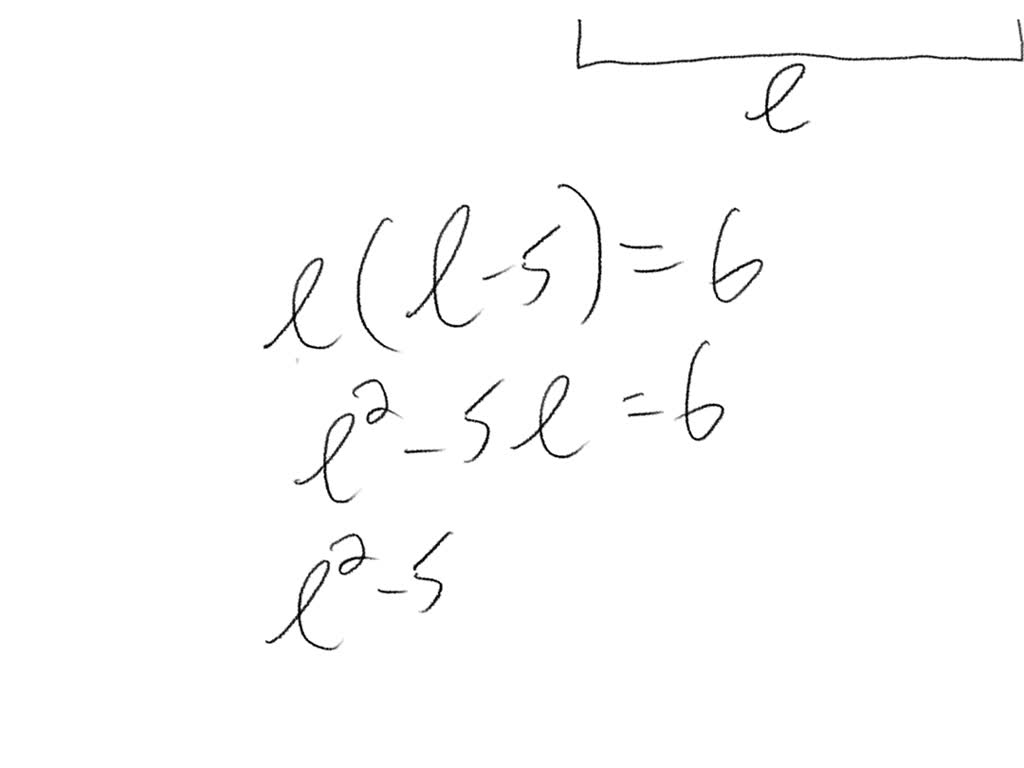 solved-a-rectangle-is-drawn-so-that-the-width-is-5-feet-shorter-than