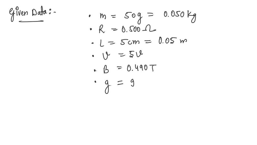 SOLVED A rail gun uses forces to accelerate a