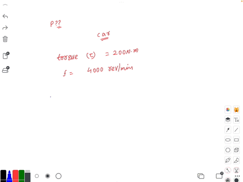 q2-determine-the-power-transmitted-through-the-shaft-of-a-car-when-the-torque-applied-is-200-mathrmn-cdot-mathrmm-and-the-shaft-rotates-at-a-rate-of-4000-revolutions-per-minute-rpm