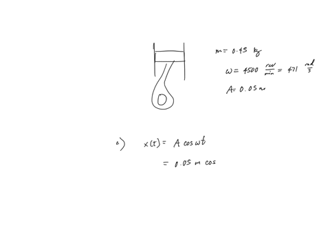 1_-the-motion-of-the-piston-of-an-automobile-engine-is-approximately-simple-harmonic-the-stroke-of-an-engine-from-the-highest-point-to-the-lowest-point-is-0100-m-and-the-engine-runs-at-4500-43106