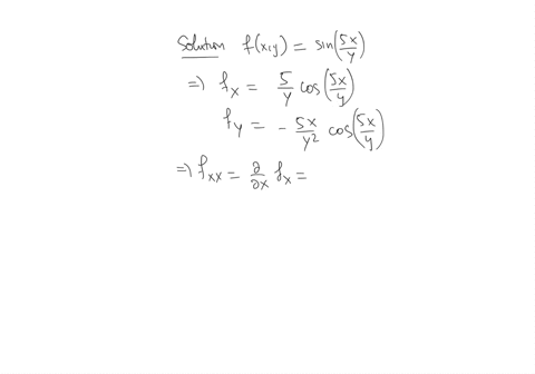 calculate-all-four-second-order-partial-derivatives-of-fxysin5xy