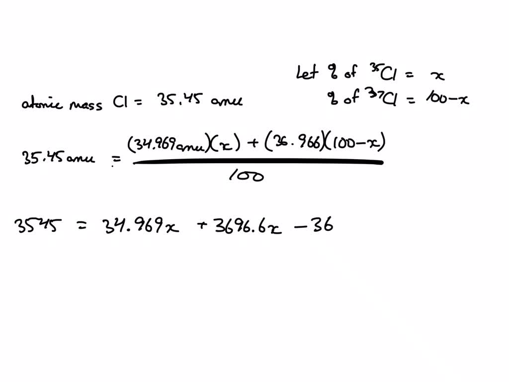 SOLVED There are only two naturallyoccurring stable isotopes of