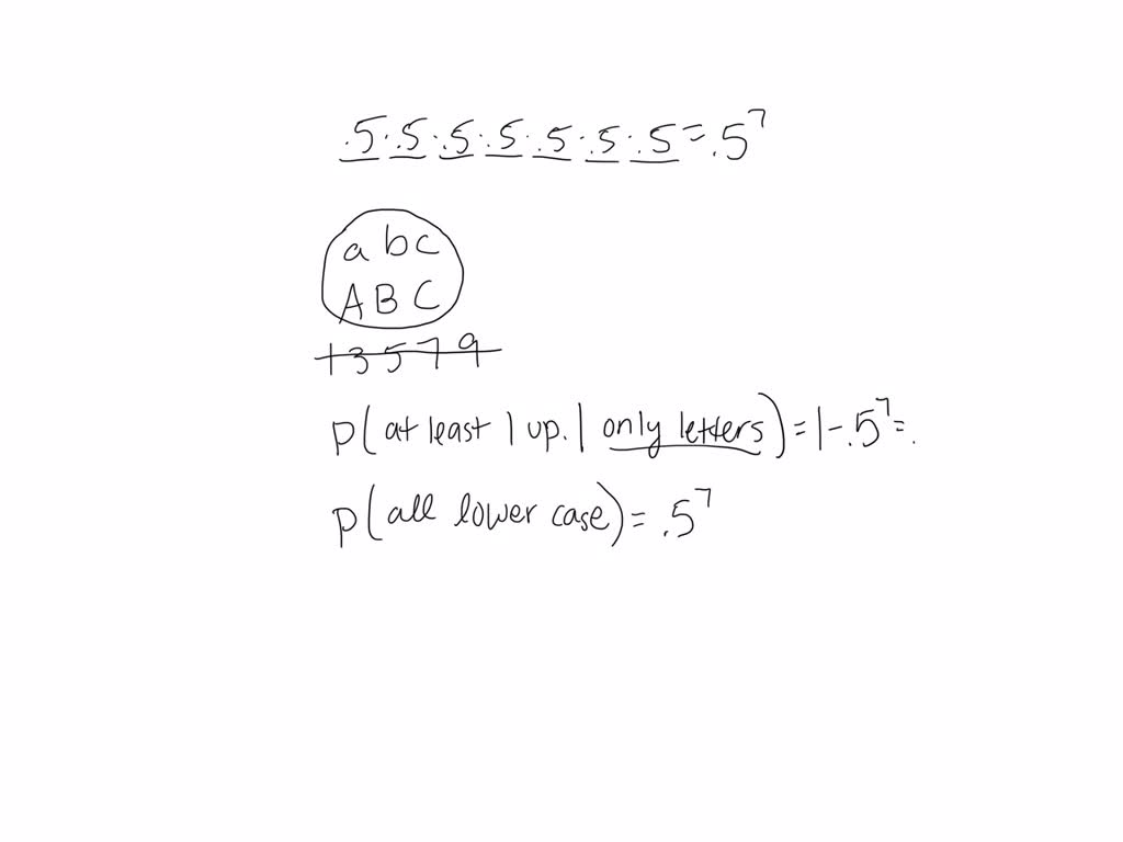 SOLVED: Question 8 A Computer System Uses Passwords That Contain ...