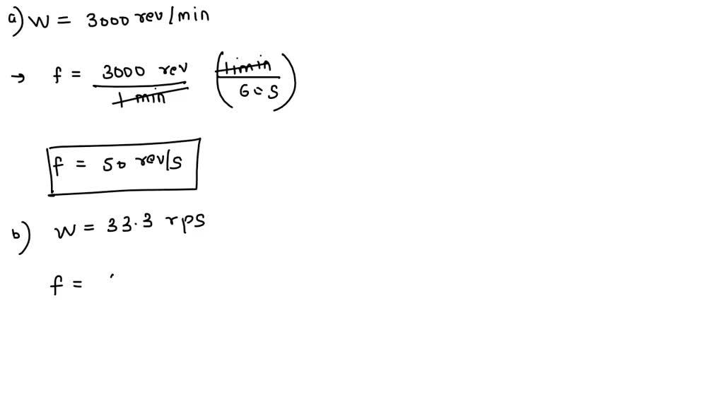 SOLVED: 10 pts) The crankshaft in your car rotates at 3000 rpm. What is ...