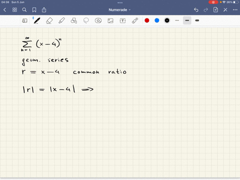4-find-the-values-of-x-for-which-the-series-converges-find-the-sum-of-the-series-for-those-values-of-x_-sum-of-x-4n-n1-2-3-ex-4-n-50692