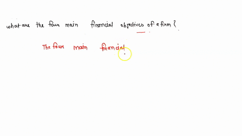 what-are-the-four-main-financial-objectives-of-a-firm-00153