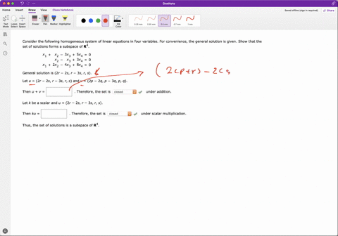 consider-the-following-homogeneous-system-of-linear-equations-in-four-variables_-for-convenience_-the-general-solution-is-given_-show-that-the-set-of-solutions-forms-subspace-of-r-x1-x2-3x3-80327