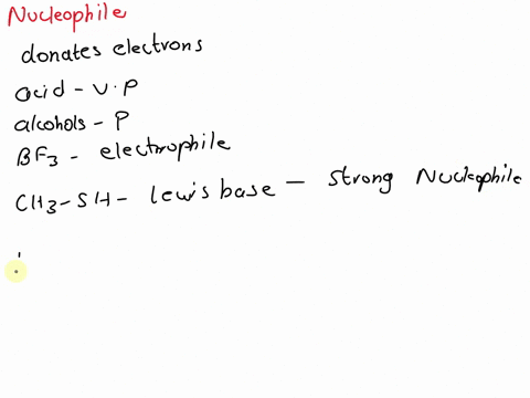 tlans-chloro-i-dmlklixan-9-which-of-the-following-compounds-is-the-most-nucleophilic-a-ch3co2h-b-bf3-c-ch3oh-d-h2o-e-chsh-10-which-of-the-following-solvents-could-be-described-as-polar-and-p-35458