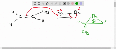 draw-the-bridged-bromonium-ion-that-is-formed-as-an-intermediate-during-the-bromination-of-this-alkene-include-hydrogen-atoms-nonbonding-electrons-and-formal-charges-in-your-structure-ch3-in-69492