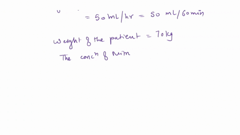 4la-patient-with-an-admitting-blood-pressure-of-230140-mm-hg-is-receiving-nitroprusside-at-50-mlh-the-patient-weight-is-70-kg-the-nitroprusside-concentration-is-50-mg250-ml-of-dsw-how-many-m-86521