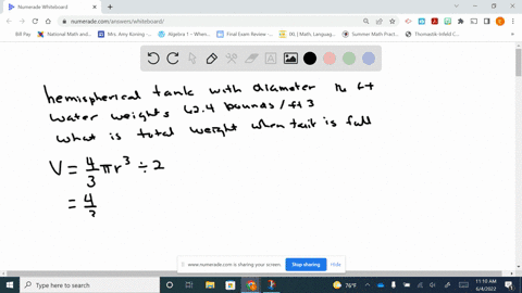 a-hemispherical-tank-is-filled-with-water-and-has-a-diameter-of-16-feet-if-water-weighs-624-pounds-per-cubic-foot-what-is-the-total-weight-of-the-water-in-a-full-tank-to-the-nearest-pound-08563