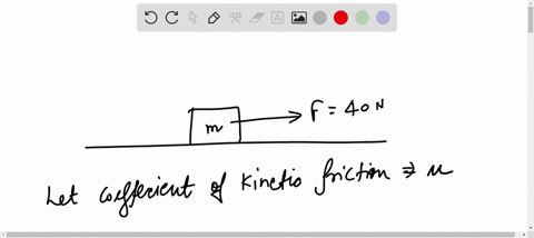 a-sled-with-a-mass-of-20-kg-is-pulled-horizontally-across-the-snow-at-constant-velocity-the-pulling-force-is-40-n-what-is-the-coefficient-of-kinetic-friction-k-between-the-sled-and-snow