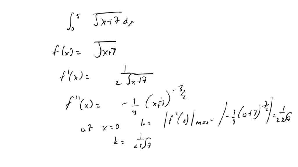 SOLVED: Find the smallest such that the error estimate from the error ...