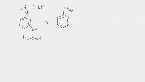 what-is-the-reaction-of-resorcinol-with-benzenediazonium-chloride-naoh-and-water-55915