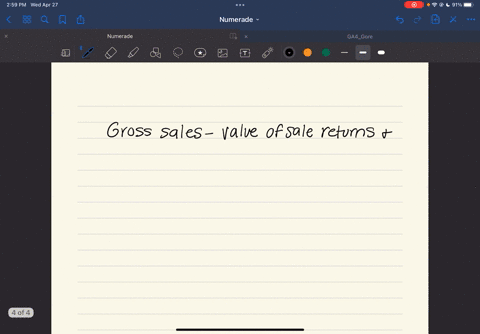 garza-company-had-sales-of-150200-sales-discounts-of-2250-and-sales-returns-of-3605-garza-companys-net-sales-equals-81625