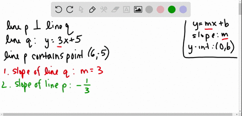 can-you-help-me-with-part-i-ii-iii-and-iv-thank-you-4-line-p-contains-point-6-5-and-is-perpendicular-to-line-q-the-equation-for-line-q-isy-3x-5-write-an-equation-for-line-p-part-i-find-the-s-90236