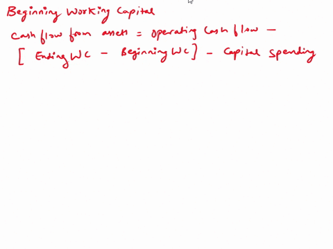 calculate-beginning-net-working-capital-given-the-following-information-cash-flow-from-assets-24500-operating-cash-flow-8500-capital-spending-14000-ending-net-working-capital-8000-select-one-28365