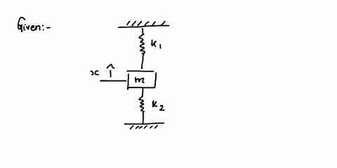 please-help-with-2-1-in-the-system-shown-a-block-of-mass-m-is-connected-to-two-springs-having-spring-constants-of-k-and-k-each-spring-is-connected-to-a-fixed-wall-there-is-an-external-force-53734