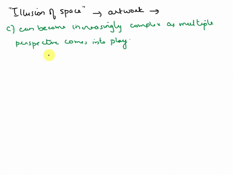 the-illusion-of-space-in-an-artwork-a-is-only-relevant-in-paintings-and-drawings-b-is-explained-in-the-textbook-as-only-relevant-in-art-installations-c-can-become-increasingly-complex-as-mul-92295