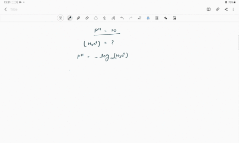 if-the-ph-of-a-solution-is-found-to-be-10-what-is-the-concentration-of-hydronium-ions-h3o-in-that-solution-36734