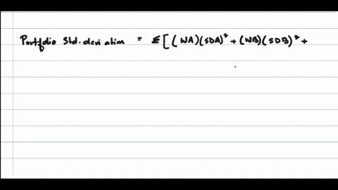 begintabularccc-hline-stock-expected-return-standard-deviation-hline-a-20-25-hline-b-15-19-hline-endtabular