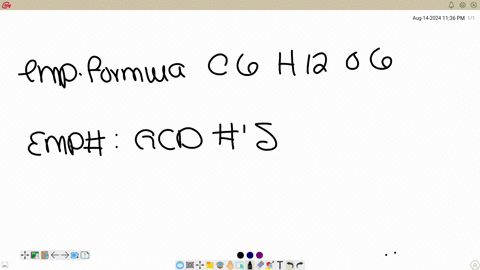 what-is-the-empirical-formula-of-c6h12o6