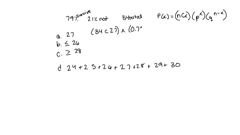 SOLVED: Texts: 78% of all bald eagles survive their first year of life