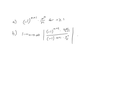 5-consider-the-maclaurin-polynomial-with-derivatives-of-all-orders-that-comerges-for-all-values-of-x-on-its-interval-of-corwergence-fxx-fracx22fracx33-fracx44cdots-a-write-a-summation-formula-for-the