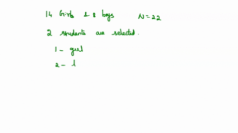 in-a-second-grade-class-containing-14-girls-and-8-boys-2-students-are-selected-at-random-to-give-out-the-math-papers-what-is-the-probability-that-the-second-student-chosen-is-a-girl-given-th-80325