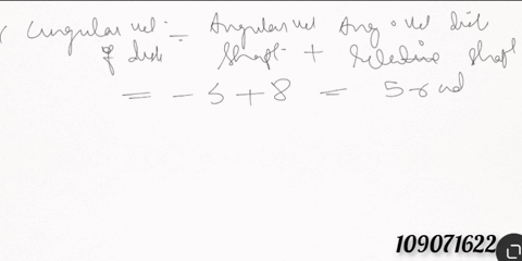 question1-the-disk-spins-about-the-arm-with-an-angular-velocity-of-which-is-increasing-at-a-constant-rate-of-3-at-the-instant-shownuse-this-information-to-answer-questions-25m-8rads-3-rads-i-04098
