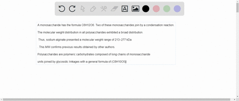 if-a-monsaccharide-has-a-molecular-weight-of-100-gmol-what-would-the-molecular-weight-of-a-polysaccharide-be-2884