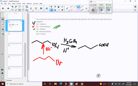 how-could-you-convert-each-of-the-following-compounds-into-butanoic-acid-write-each-step-showing-a-2-43372