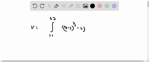 use-the-shell-method-to-calculate-the-volume-of-rotation-v-_-about-the-axis-for-the-region-underneath-the-graph-of-y-x-3-2-where-1-67_-90668
