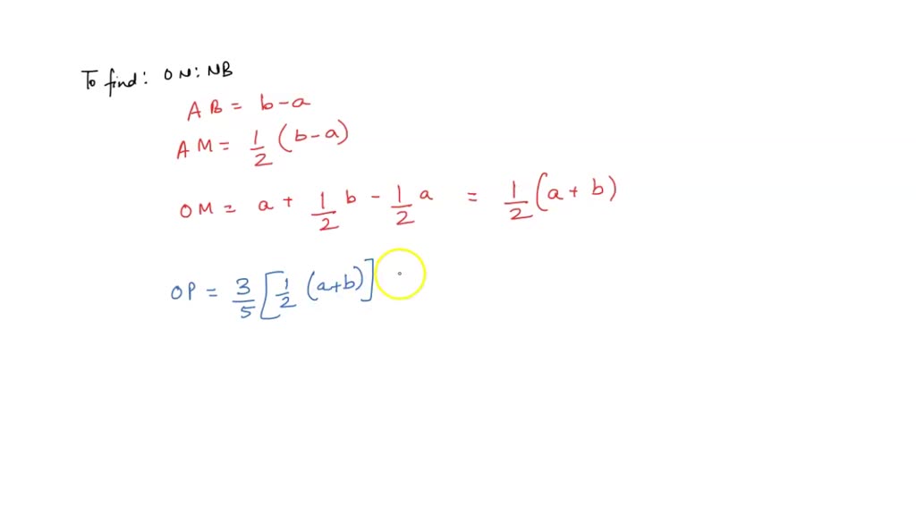 SOLVED: OAB Is A Triangle: OPM And APN Are Straight Lines: M Is The ...