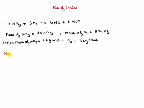 4nh3-5o2-4no6h2o-how-many-grams-of-no-are-actually-produced-when-8711-grams-of-oxygen-react-with-5002-grams-of-nh3-this-is-a-limiting-reactant-problem-58061