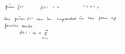 Periodic Extention (25 points). Sketch the even 2π-periodic extension and find the Fourier ...