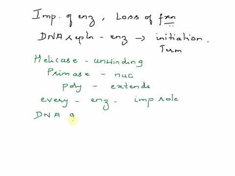 why-is-enzyme-function-critically-important-for-the-proper-replication-of-dna-predict-the-consequence-of-a-loss-of-function-for-each-of-the-following-enzymes-dna-gyrase-dna-polymerase-iii-dn-05318