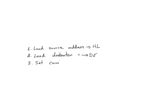 write-an-assembly-language-program-to-transfer-10-bytes-of-data-from-one-memory-location-to-another-also-draw-the-flowchart-for-the-same-83255