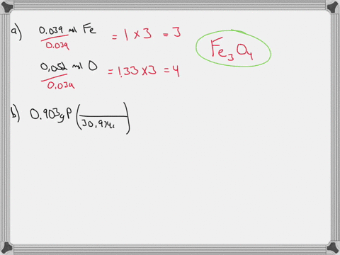 find-the-empirical-formula-of-the-following-compoundsa-0039-mol-of-iron-atoms-combined-with-0052-mol-of-oxygenatomsb-0903-g-of-phosphorus-combined-with-699-g-of-brominec-a-hydrocarbon-with-7-39152