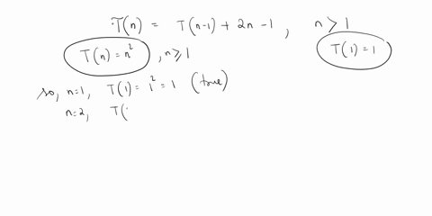 39-points-consider-the-following-recurrence-relation-1-ifn1-use-induction-to-prove-that-tnnfor-n1show-your-workits-a-proof-25824